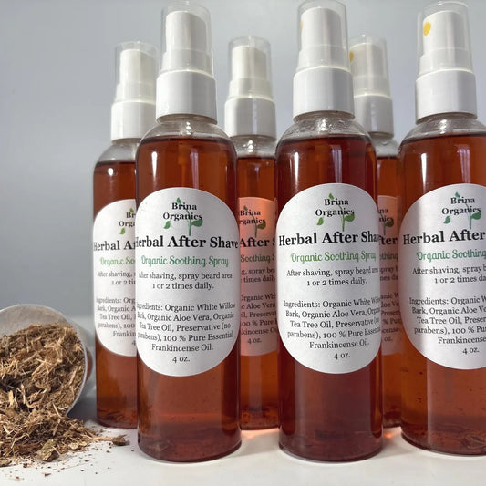 Soothing After Shave Spray: White Willow Bark, Brina Organics