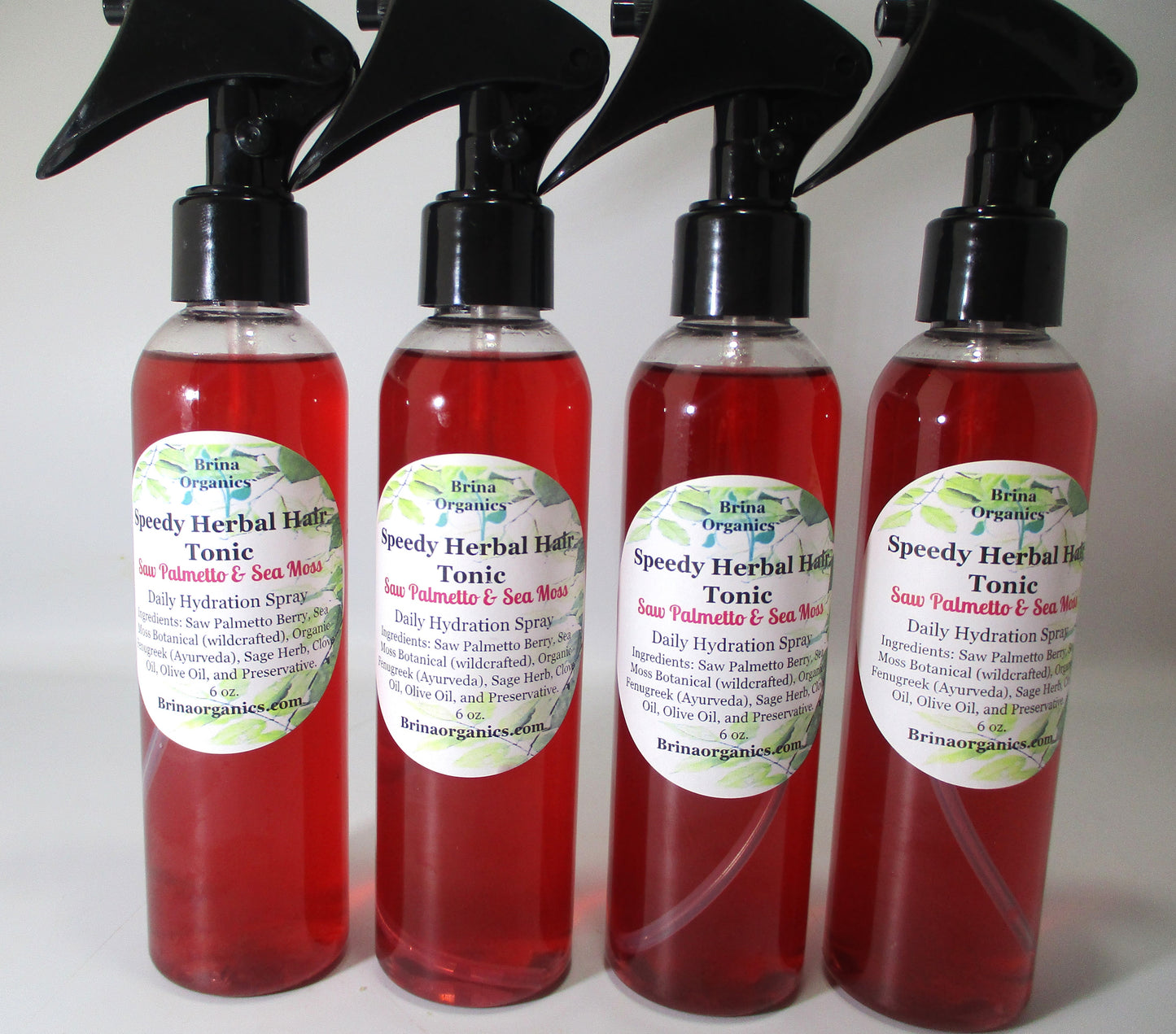 Speedy Hair Growth Tonic Spray, Saw Palmetto Berry & Sea Moss