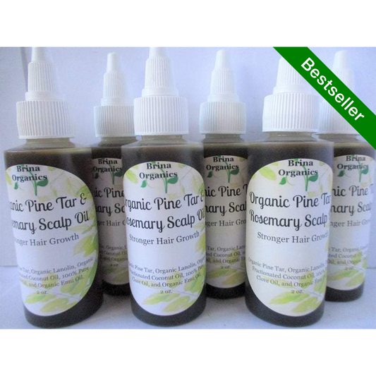 Organic Pine Tar & Rosemary Scalp Oil