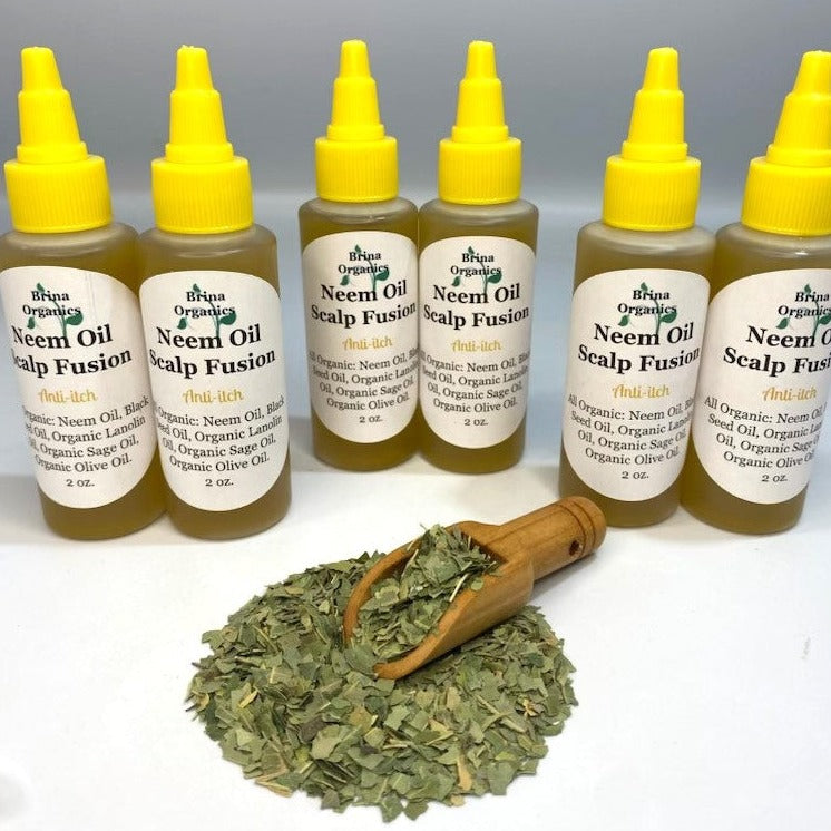 Organic Neem Oil Scalp Fusion, Anti-itch Scalp Care