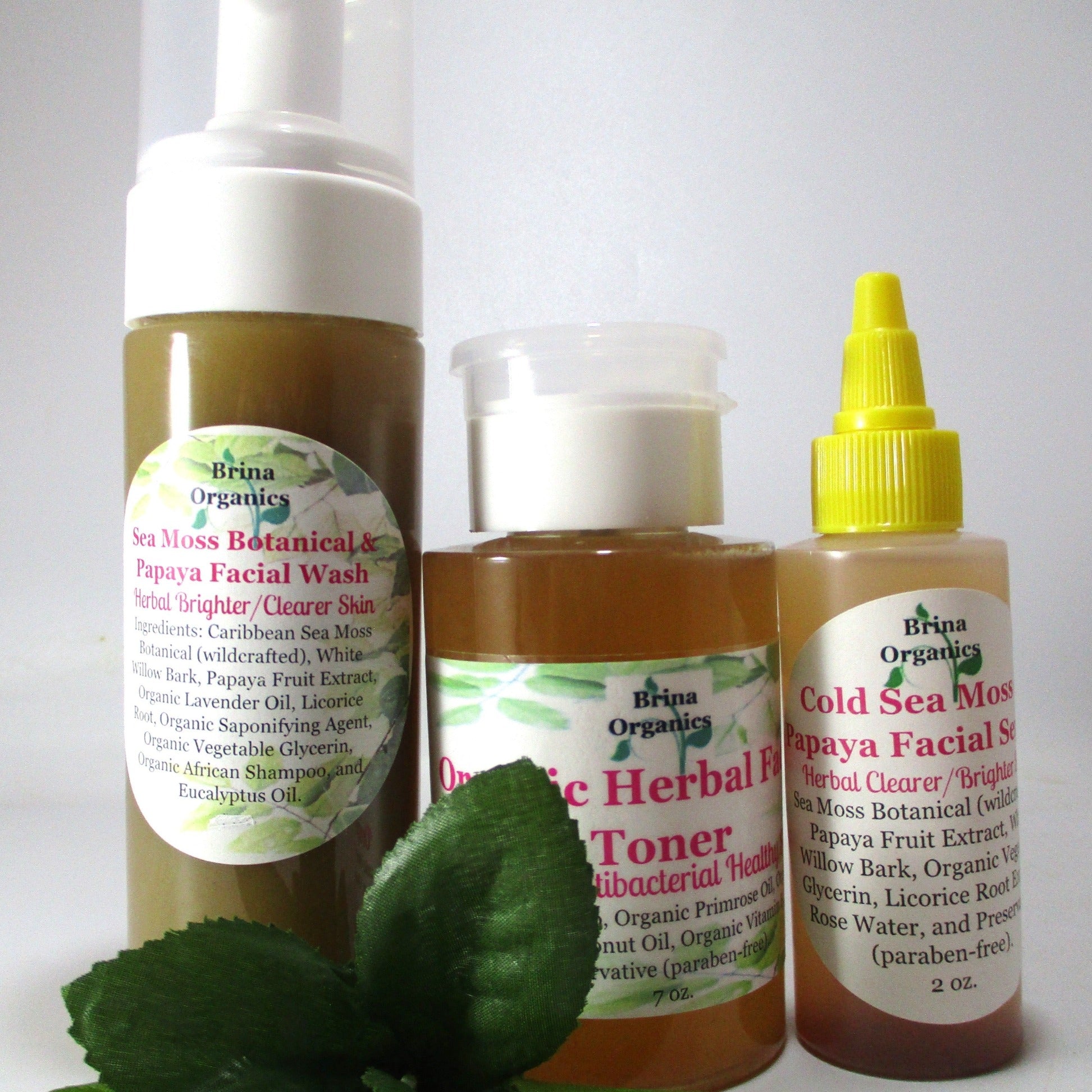Organic Sea Moss Skincare Bundle