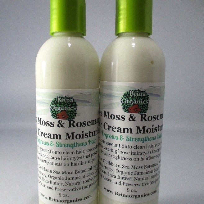 Sea Moss & Rosemary Hair Cream Moisturizer, BESTSELLER, Brina Organics
