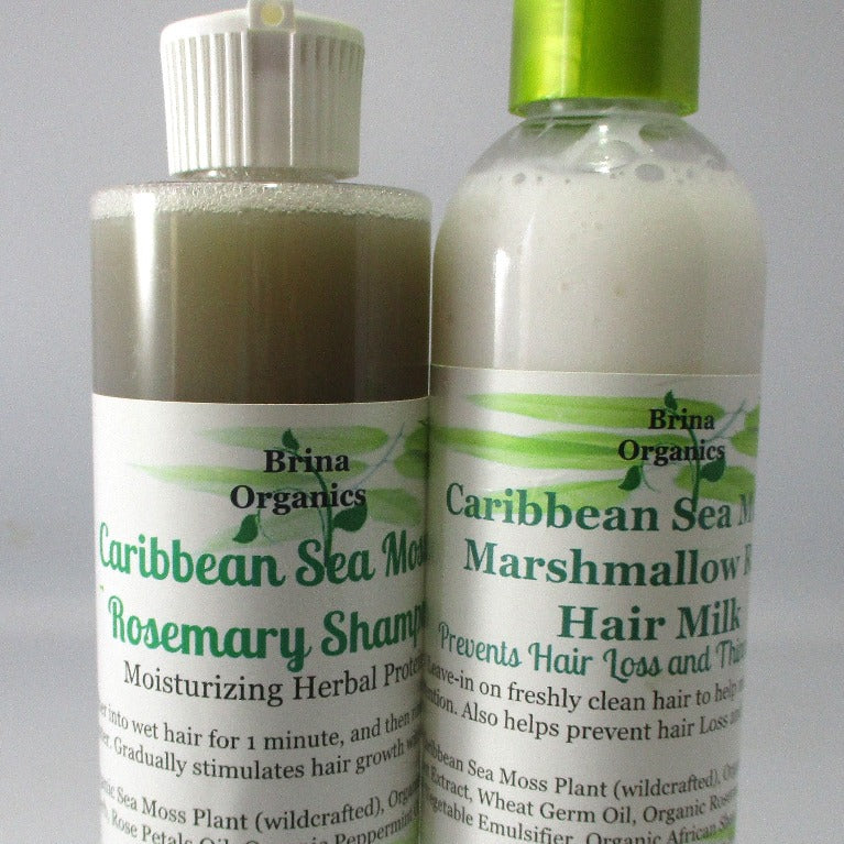 Sea moss shampoo & conditioner bundle, Brina Organics