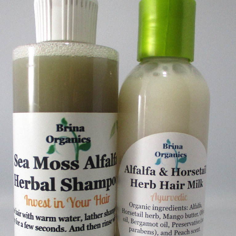 Alfalfa Shampoo & Conditioner Bundle, Natural Shampoo & Conditioner