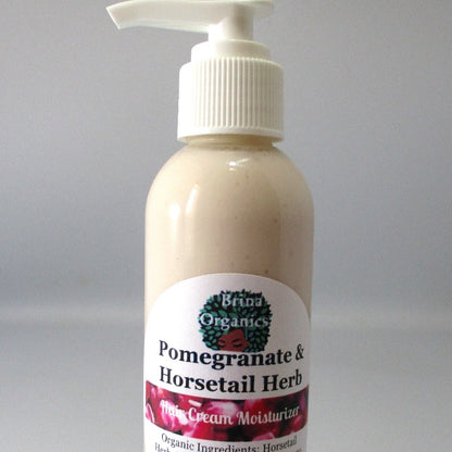 Pomegranate & Horsetail Herb Hair Cream Moisturizer 6 oz., Brina Organics