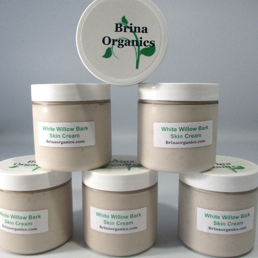 White Willow Bark Skin Cream, Brina Organics, Anti-breakouts