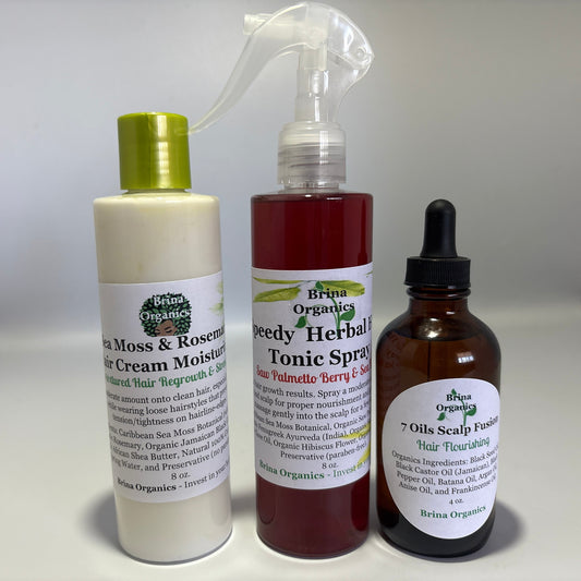 Natural Products Bundle for Afro-textured Hair