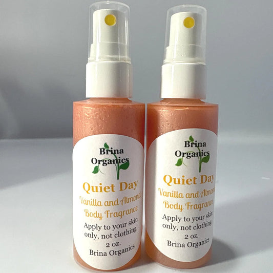 Natural Body Fragrance, Quiet Day, Brina Organics
