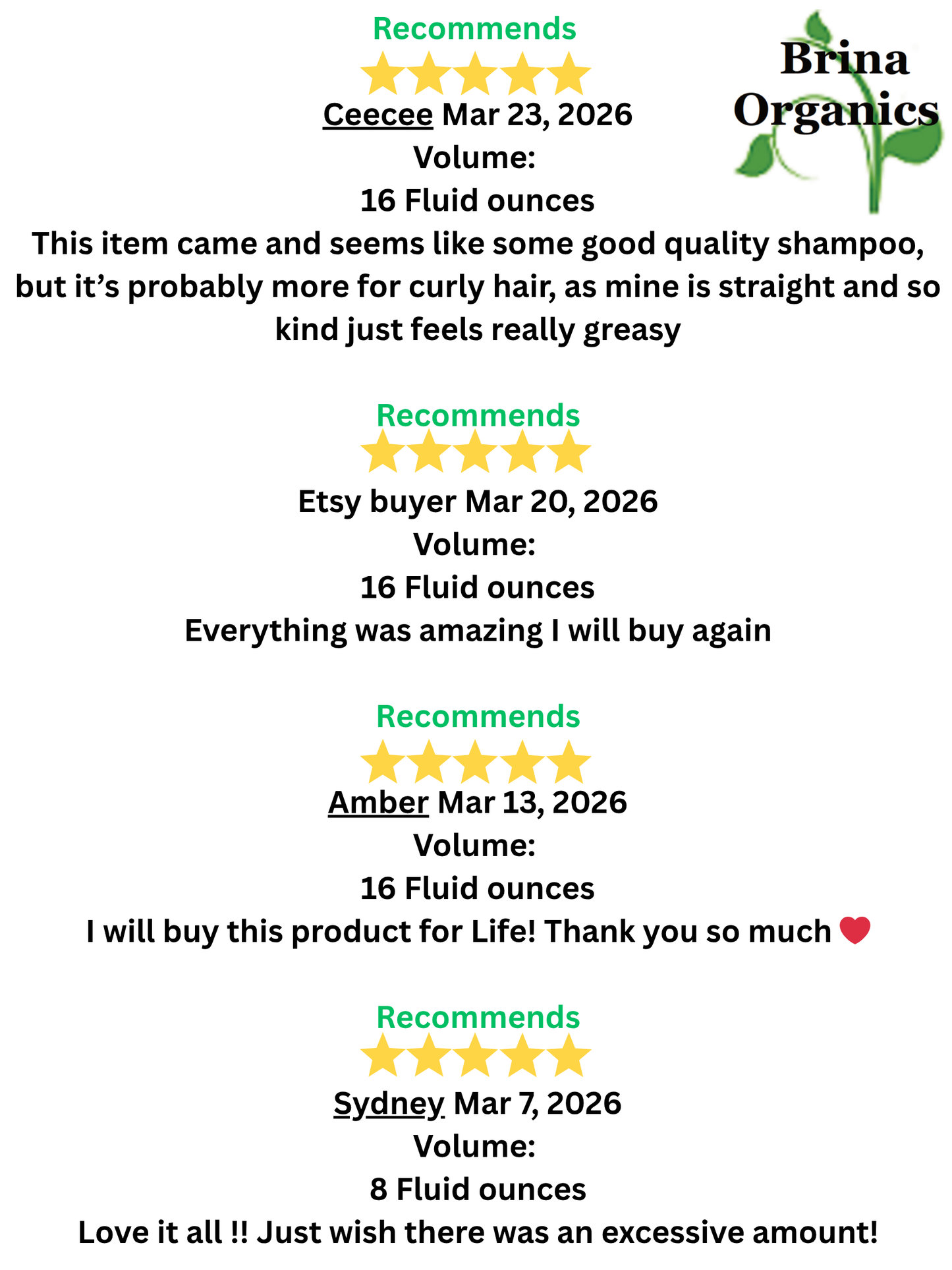 Sea Moss & Rosemary Natural Shampoo, BESTSELLER