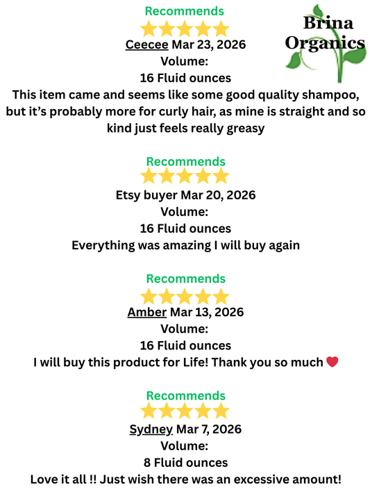 Sea Moss & Rosemary Natural Shampoo, BESTSELLER