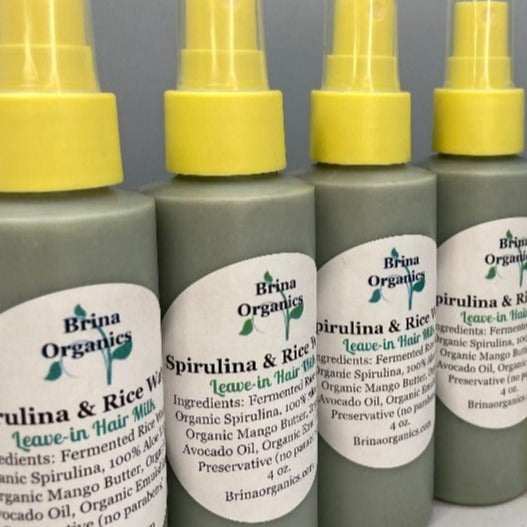 Spirulina & Rice Water Leave-in Hair Milk
