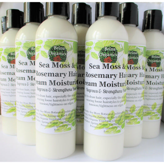 Sea Moss & Rosemary Hair Cream Moisturizer, BESTSELLER