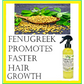 Organic Fenugreek Hair Growth Tonic Spray, Potent Formula, BESTSELLER Brina Organics