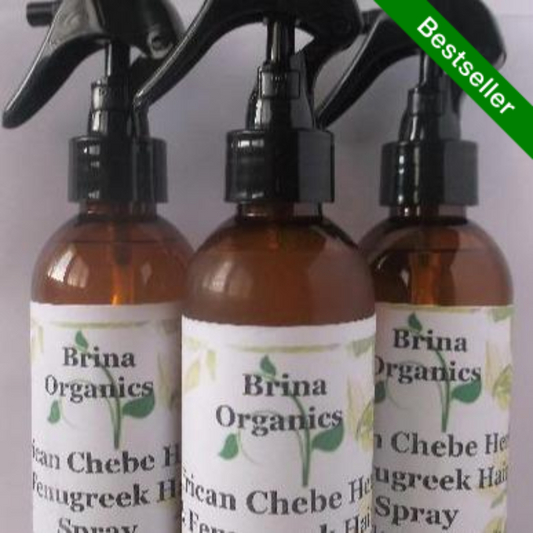 Chebe Herb & Fenugreek Hair Spray, Brina Organics